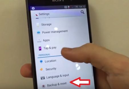 Как сделать hard reset на sony xperia z3 compact